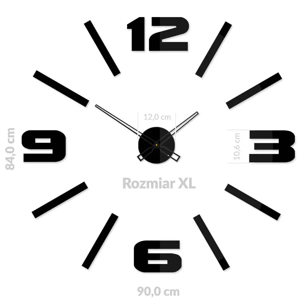 Mirror mase XL Czarny rozmiar