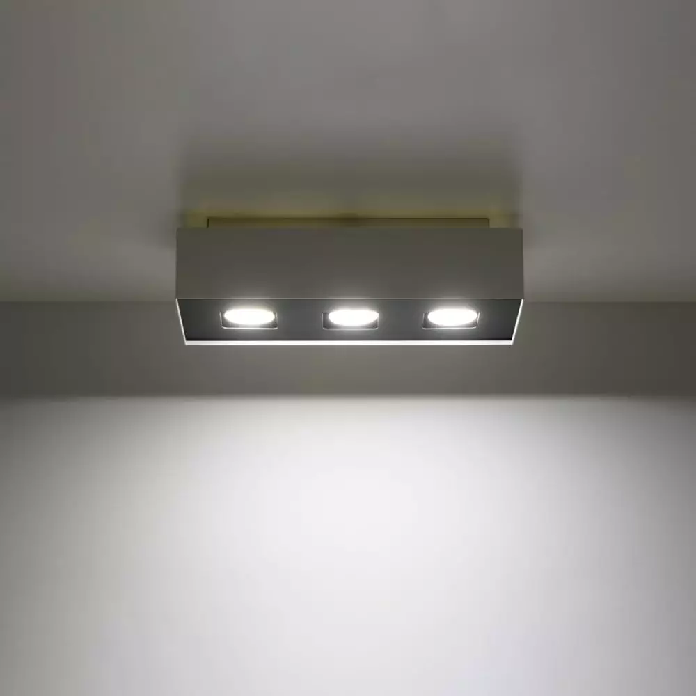 Plafon MONO 3 biały