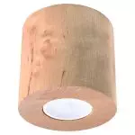 Plafon ORBIS naturalne drewno