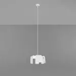 Lampa wisząca TULIP biały