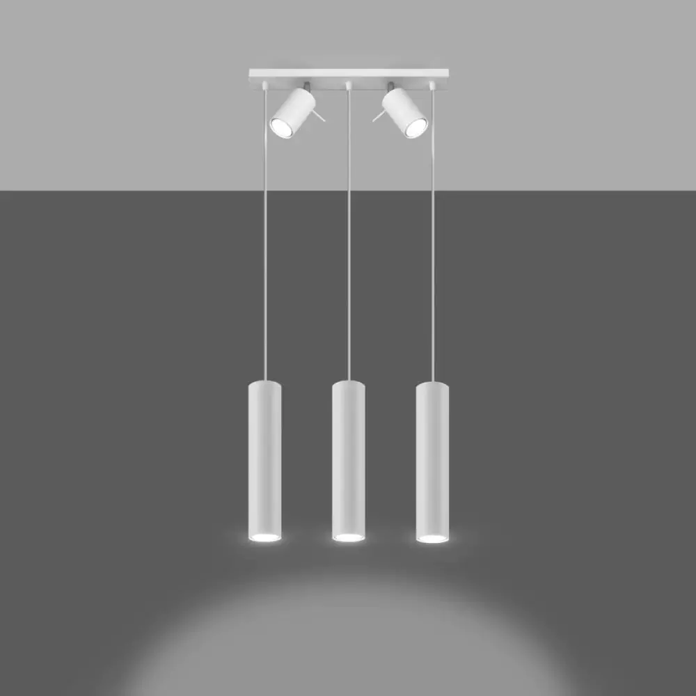 Lampa wisząca RING 3 biały