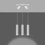 Lampa wisząca RING 3 biały