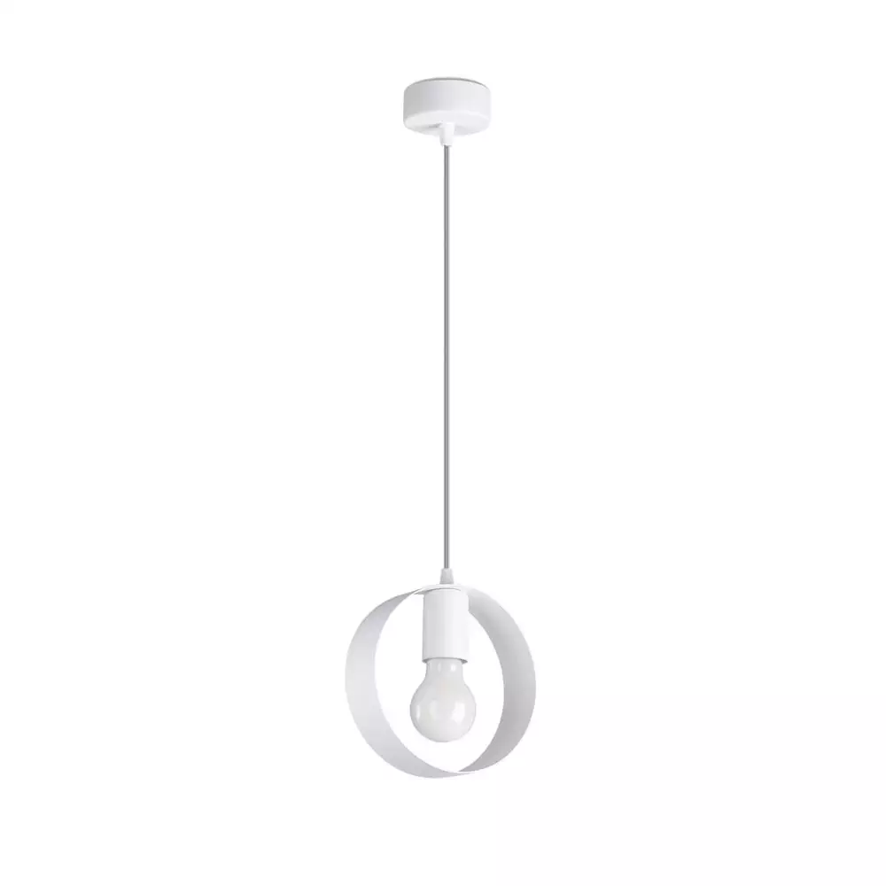 Lampa wisząca TITRAN 1 biała