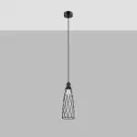 Lampa wisząca SUBA 1 czarna