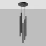 Lampa wisząca PASTELO 5P czarna