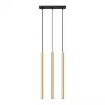 Lampa Wisząca PASTELO 3L złoty połysk