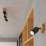 Plafon VERDO 4 czarny