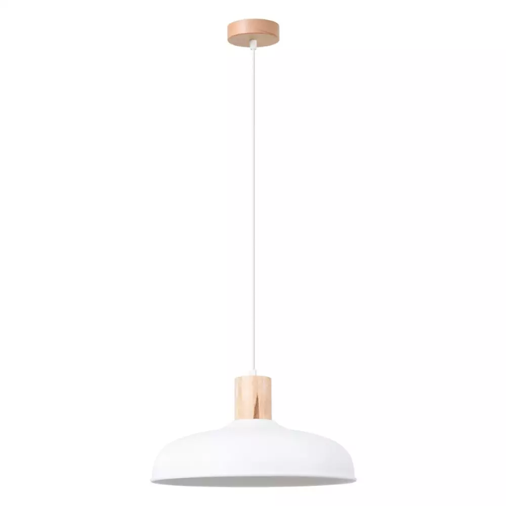 Lampa wisząca INDY biała