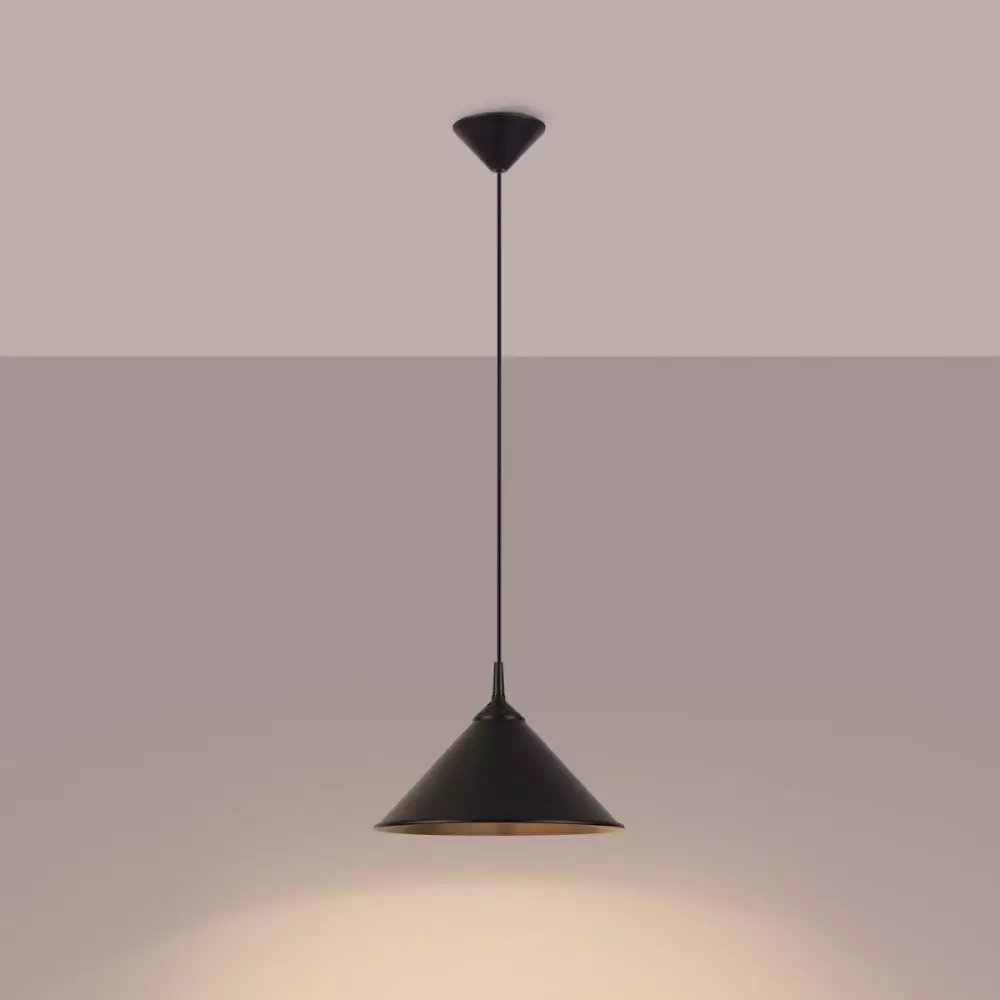 Lampa wisząca ZUMA czarna