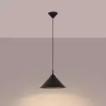 Lampa wisząca ZUMA czarna