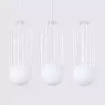 Lampa wisząca BRINA 3L biała