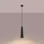 Lampa wisząca ELECTRA czarna beton