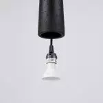 Lampa wisząca ELECTRA czarna beton