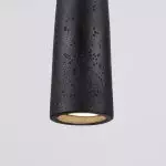 Lampa wisząca ELECTRA czarna beton