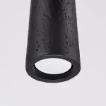 Lampa wisząca ELECTRA czarna beton
