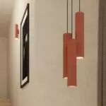 Kinkiet LAGOS 2 ochra czerwona