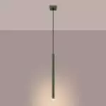 Lampa wisząca PASTELO 1 zielona oliwka