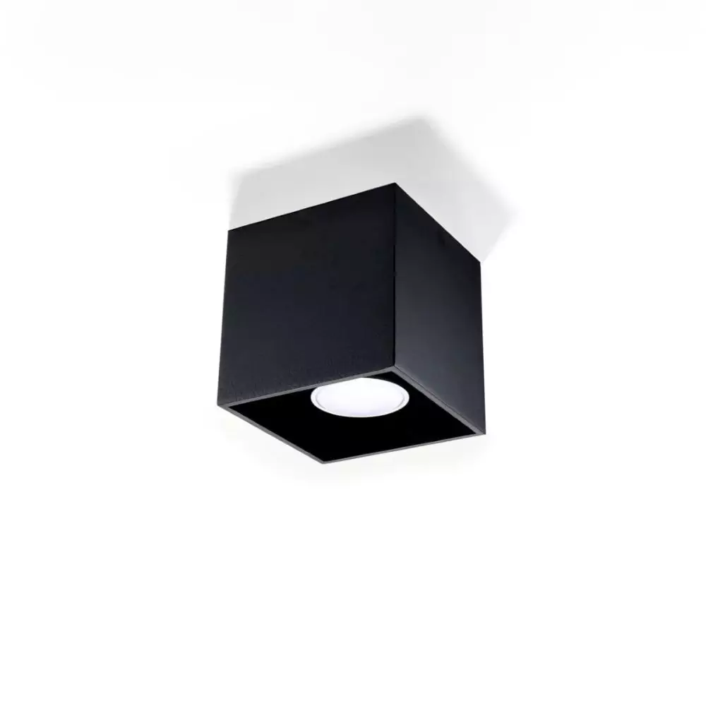 Plafon QUAD 1 czarny
