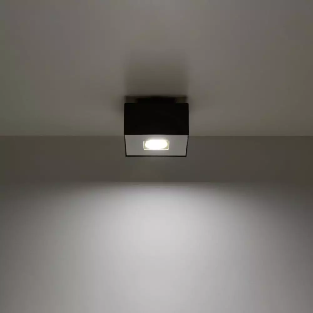 Plafon MONO 1 czarny