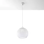 Lampa wisząca BALL transparentny