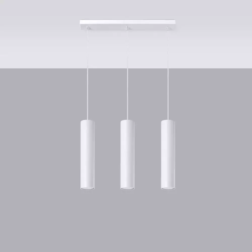 Lampa wisząca LAGOS 3L biały