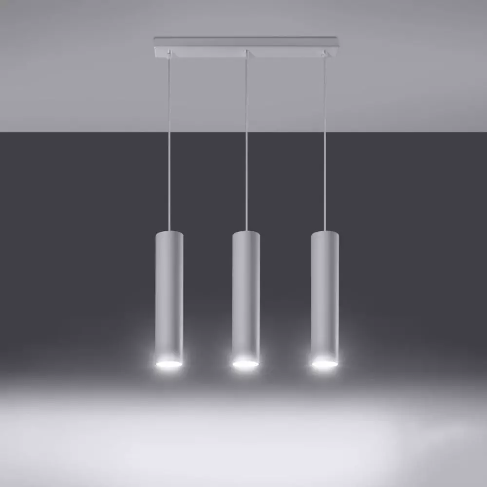 Lampa wisząca LAGOS 3L biały