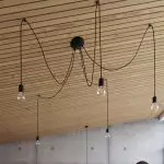 Żyrandol EDISON 7 czarny