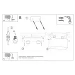 Plafon QUAD MAXI czarny