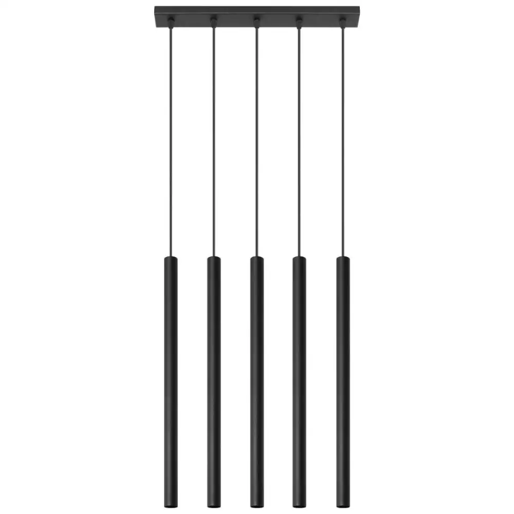 Lampa wisząca PASTELO 5 czarna