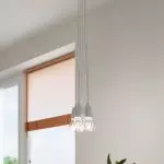 Lampa wisząca DIEGO 3 biała