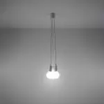 Lampa wisząca DIEGO 3 biała