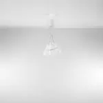 Lampa wisząca DIEGO 5 biała