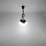 Lampa wisząca DIEGO 5 czarna