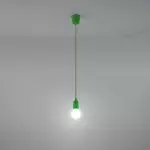 Lampa wisząca DIEGO 1 zielony