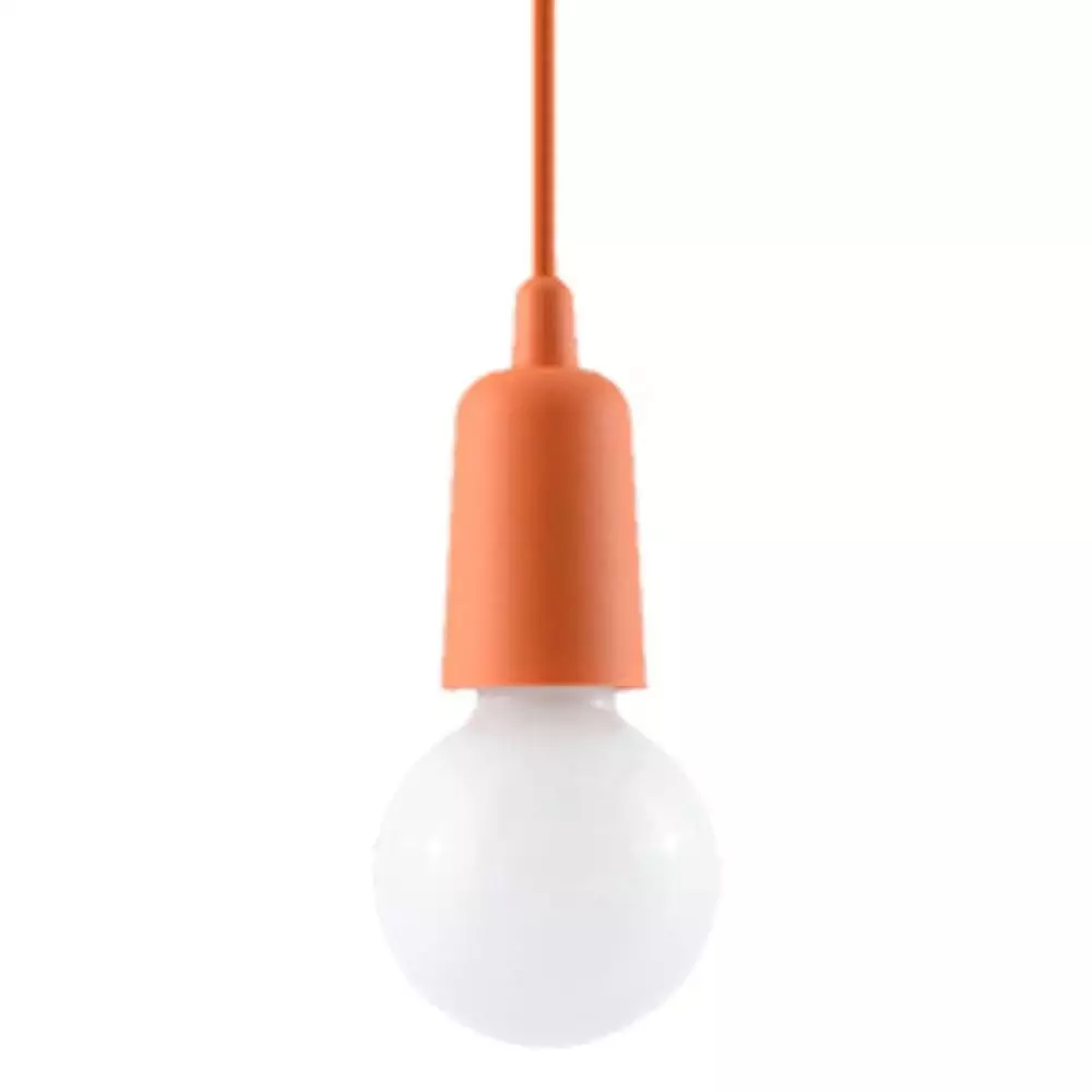 Lampa wisząca DIEGO 1 pomarańczowy