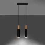 Lampa wisząca PABLO 2 czarna
