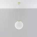 Lampa wisząca UGO 30 złota