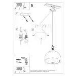 Lampa wisząca PABLITO