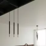 Lampa wisząca MOZAICA 3L czarny/chrom
