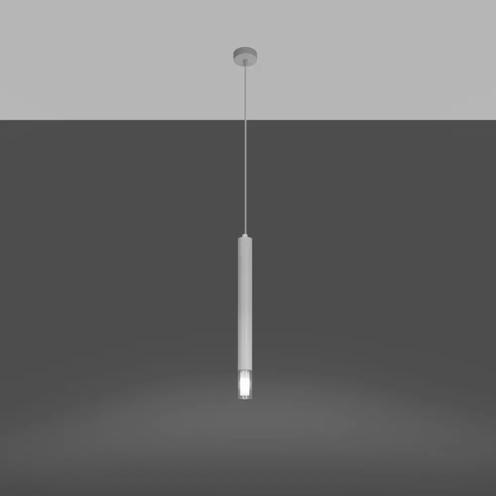Lampa wisząca WEZYR 1 biała