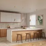 Lampa wisząca QUBIC szara