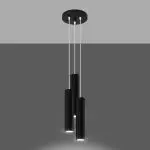 Lampa wisząca LAGOS 3P czarny