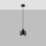Lampa wisząca SAVAR 1 czarna