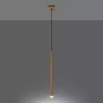 Lampa wisząca PASTELO 1 złota
