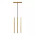 Lampa wisząca PASTELO 3L złota