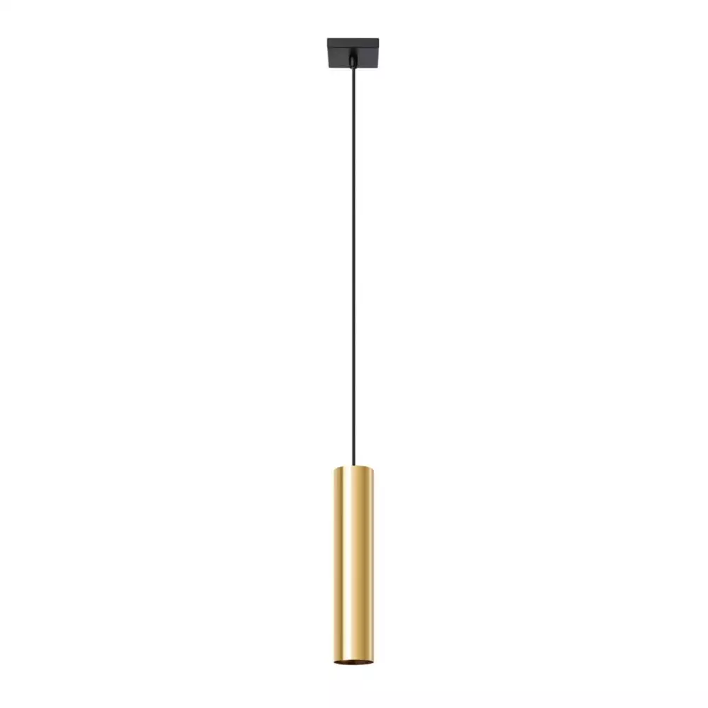 Lampa Wisząca LAGOS 1 złoty połysk
