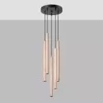 Lampa wisząca PASTELO 5P drewno