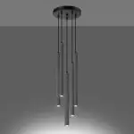 Lampa wisząca PASTELO 5P beton