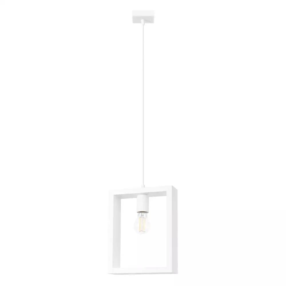 Lampa wisząca ARIES biała