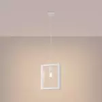 Lampa wisząca ARIES biała